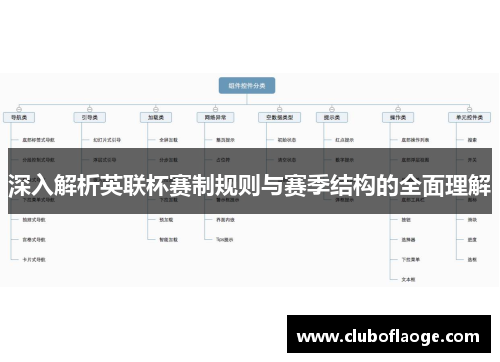 深入解析英联杯赛制规则与赛季结构的全面理解